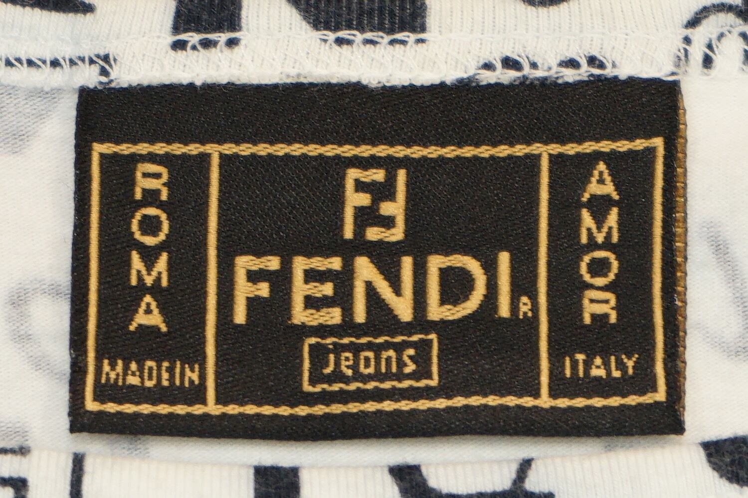 2721R2 FENDI jeans フェンディ MADE IN ITALY Tシャツ カットソー レディース古着 | ANTIQUE JOHN  アンティーク ジョン powered by BASE