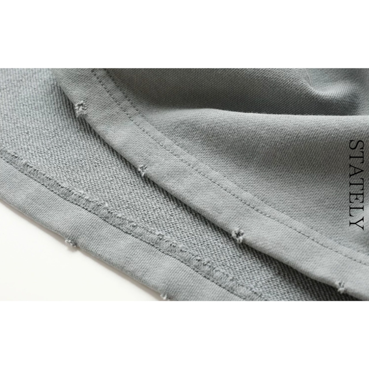 Washed Polo Collar ロンT/4color_T66・画像11