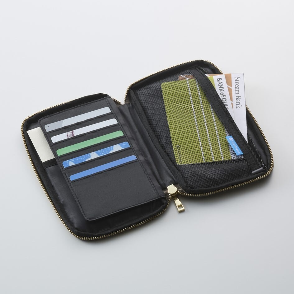 ラウンドファスナーマルチケース all handmade PUレザー ラウンドファスナーマルチケース | ガルフストリーム