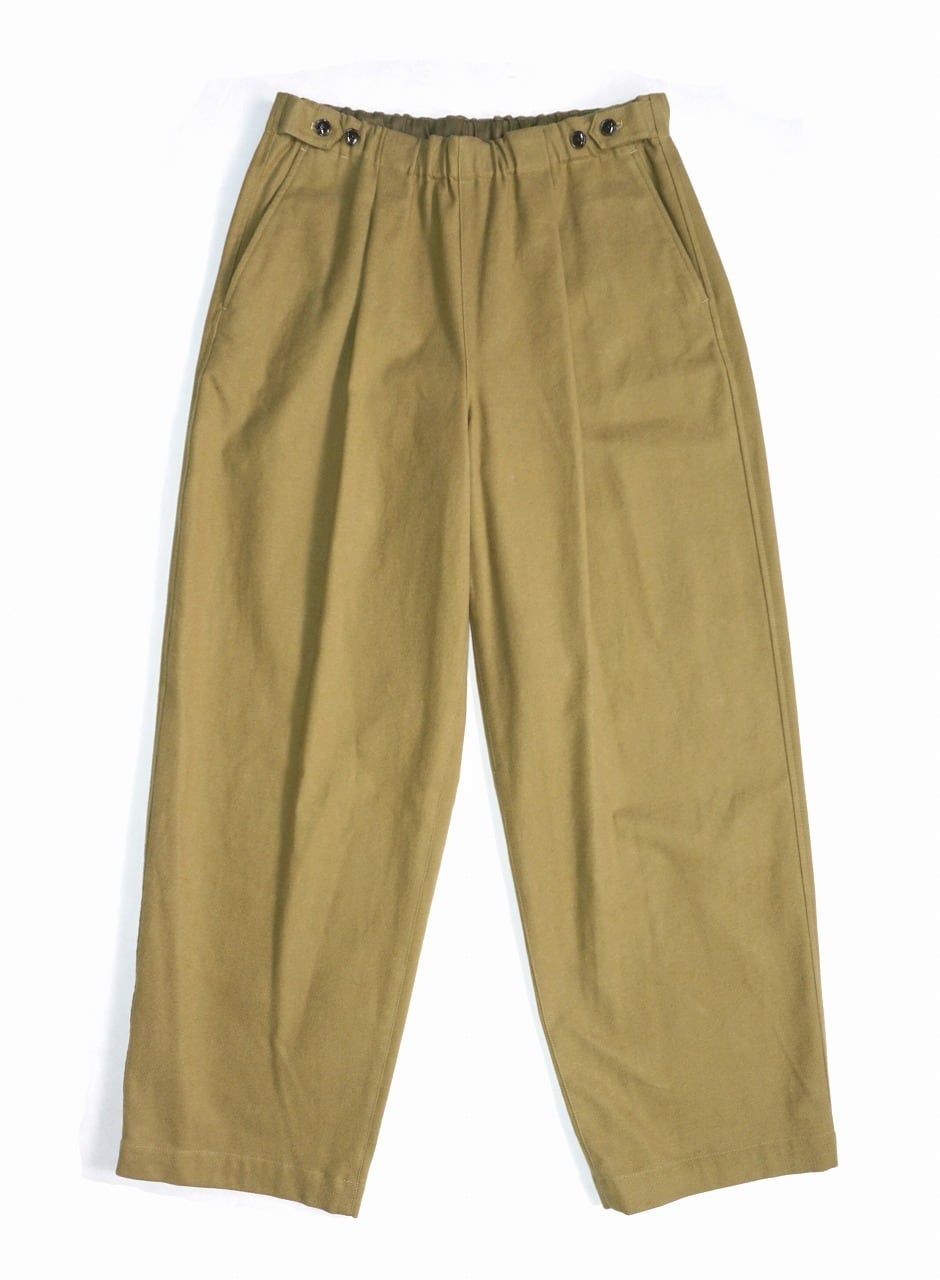 Flannel Suede Finish Trousers
