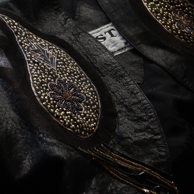 vintage black leather jacket / ブラックレザージャケット