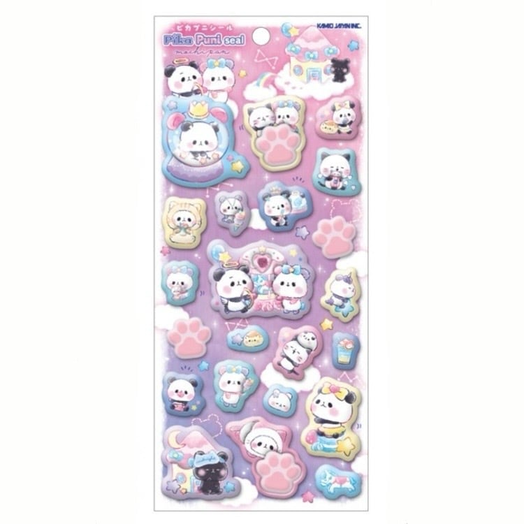 Pika Puni シール もちもちぱんだ | rocca rocco