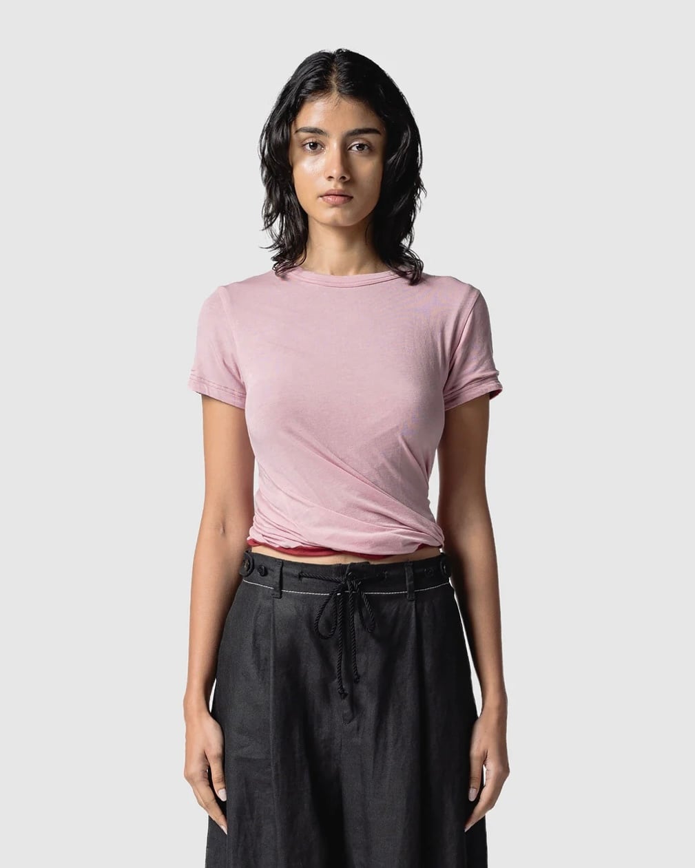 muller of yoshiokubo / REVERSIBLE TWIST TOP | LA VILLA ROUGE