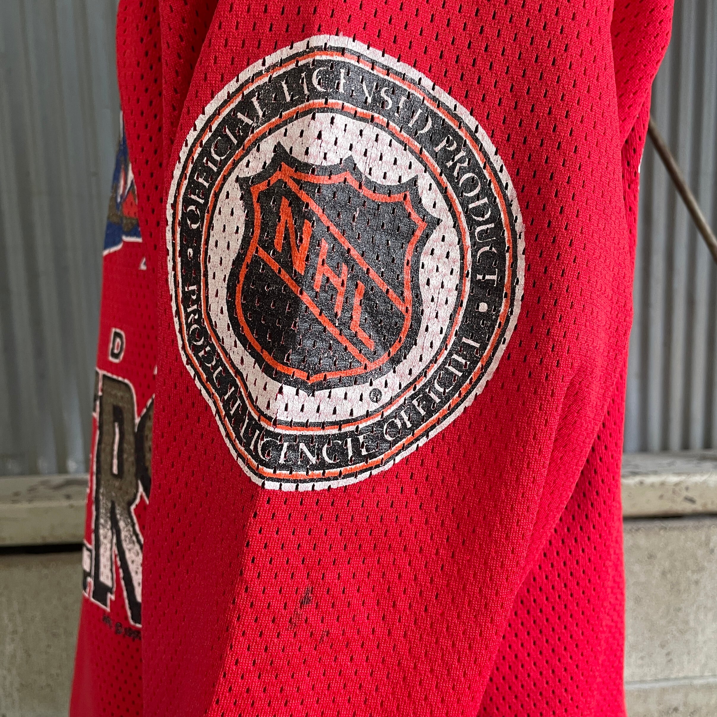 90年代 カナダ製 CCM NHL フロリダ・パンサーズ メッシュ ホッケー 