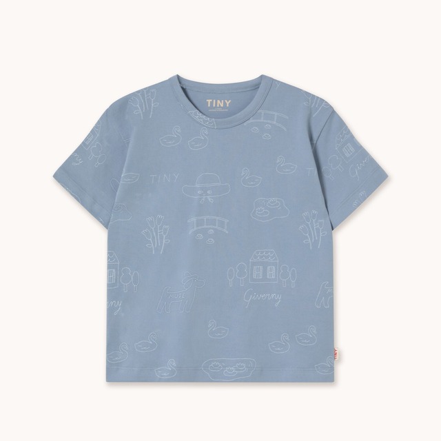 TINY COTTONS / Tiny Giverny Knitted Tee