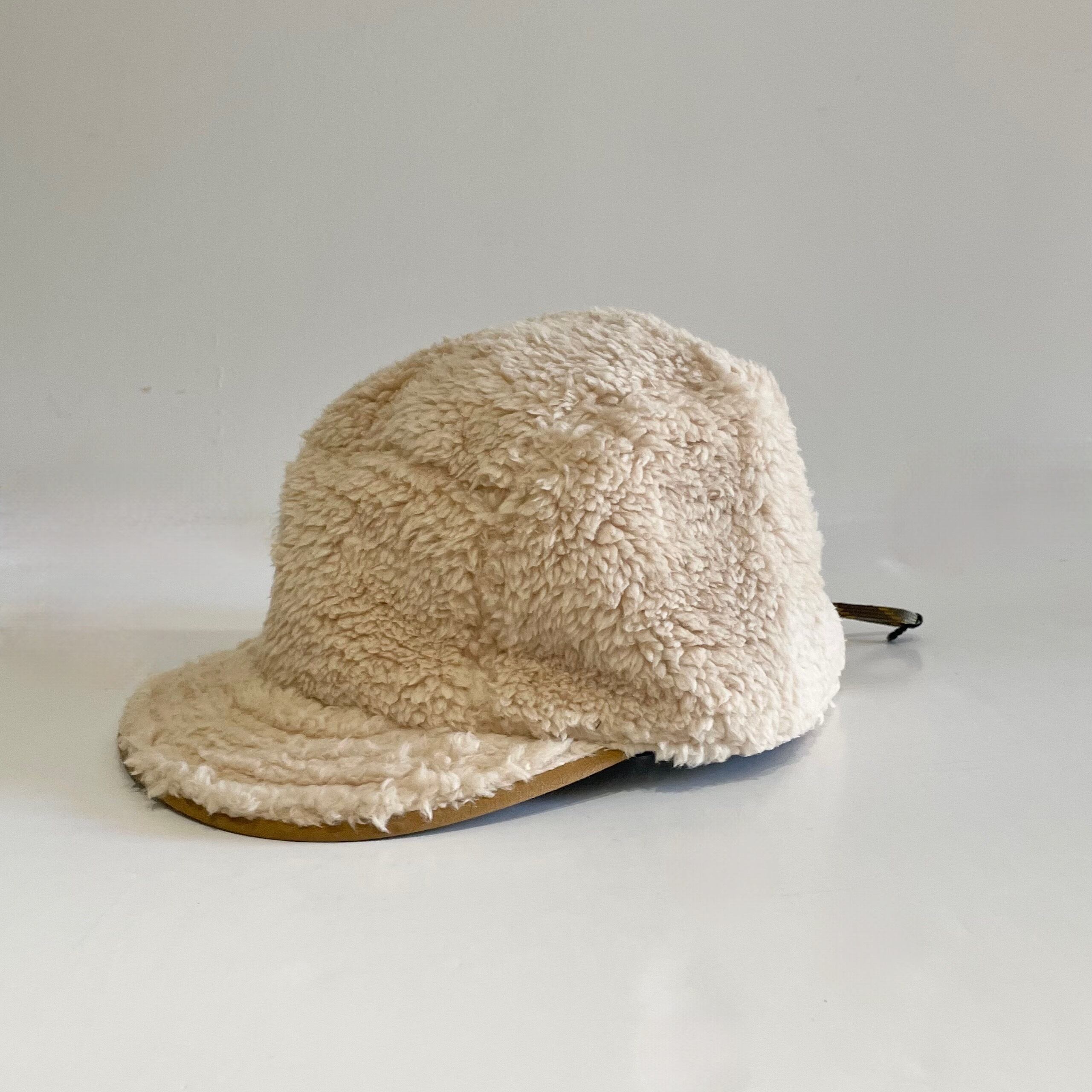 帽子 mei  ashgeneration  wool  cream  54cm Fur hat Color cream - RESERVED - 933BC-01X