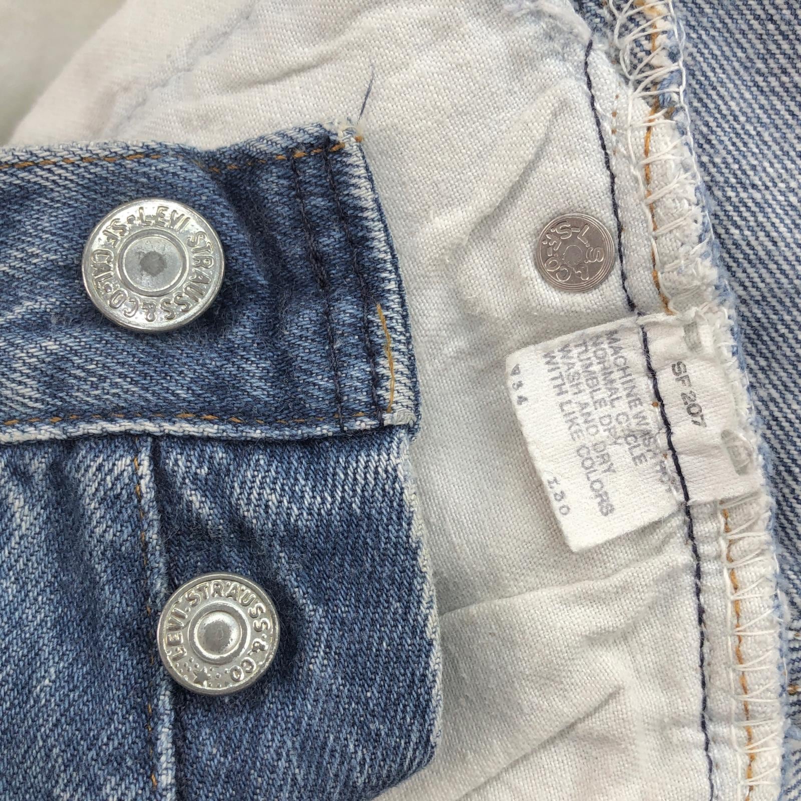 LEVI'S リーバイス 501- 80年代 USA製 ハチマル 脇割 内股シングル
