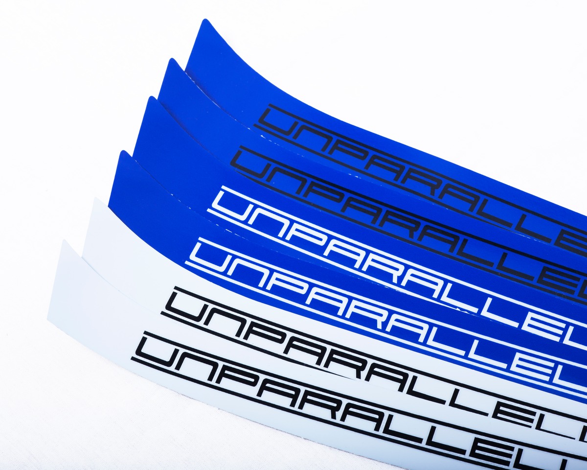 UNPARALLELLED Helmet Visor Sticker UNPARALLELLED Online Shop