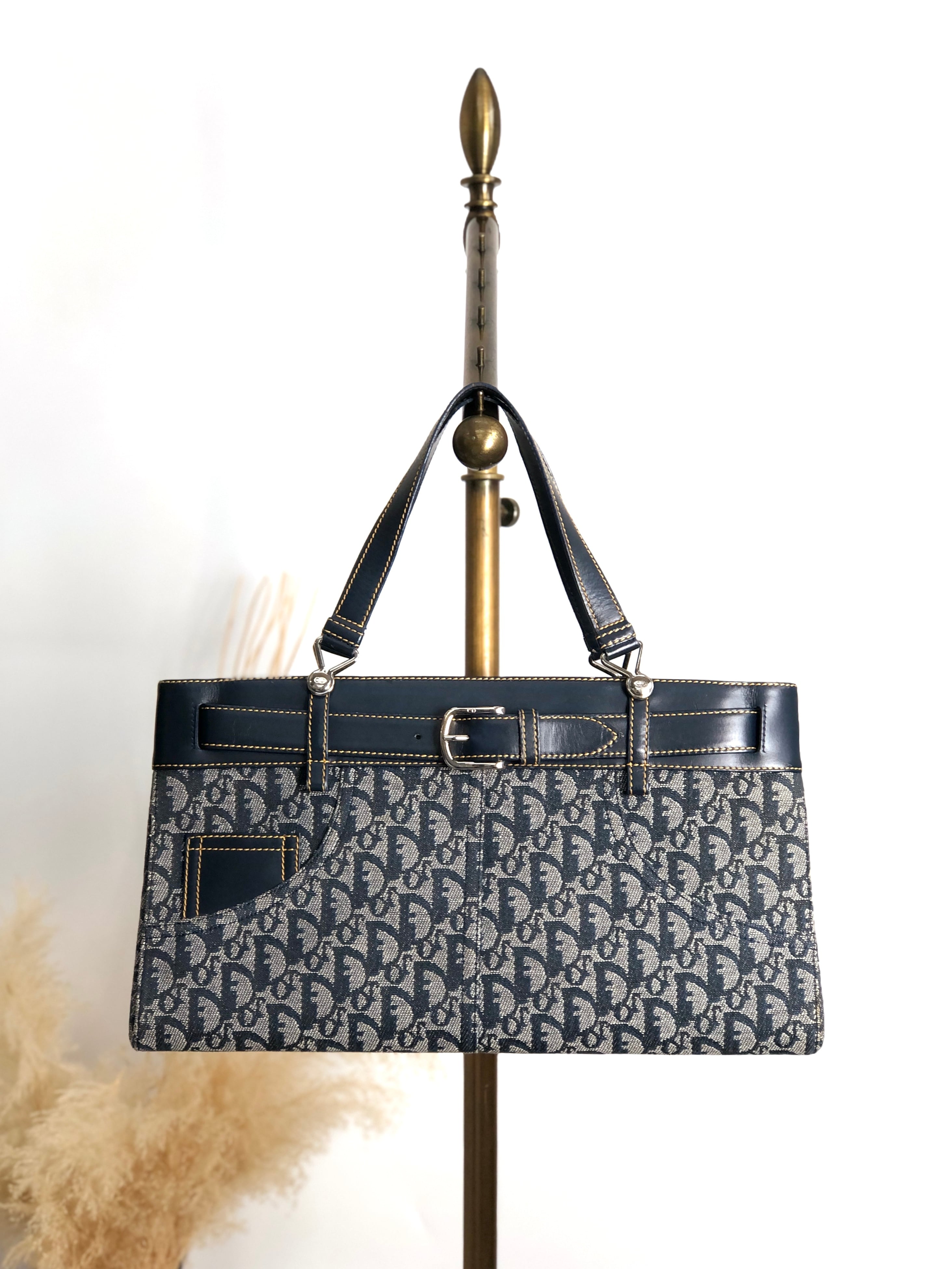 Christian Dior クリスチャン ディオール トロッター ハンドバッグ