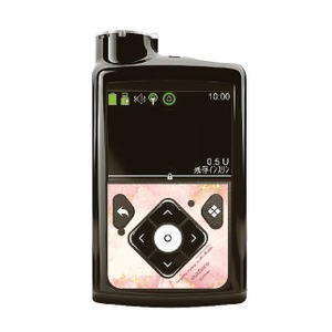 Insulin pump dress up seal “ pink gold marble”