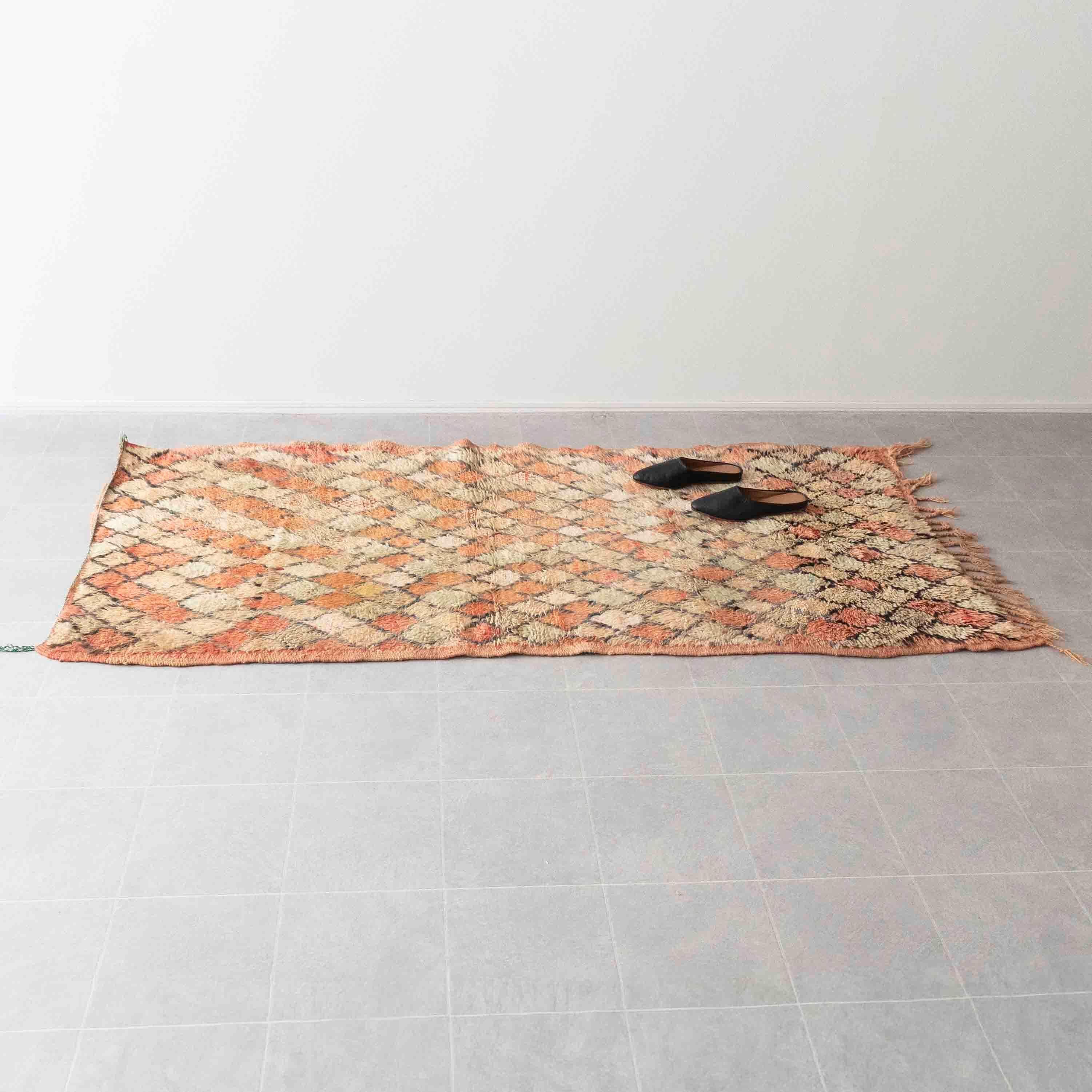 モロッコ　ビンテージラグ　somme Vintage】モロッコ・ヴィンテージラグ M-15 