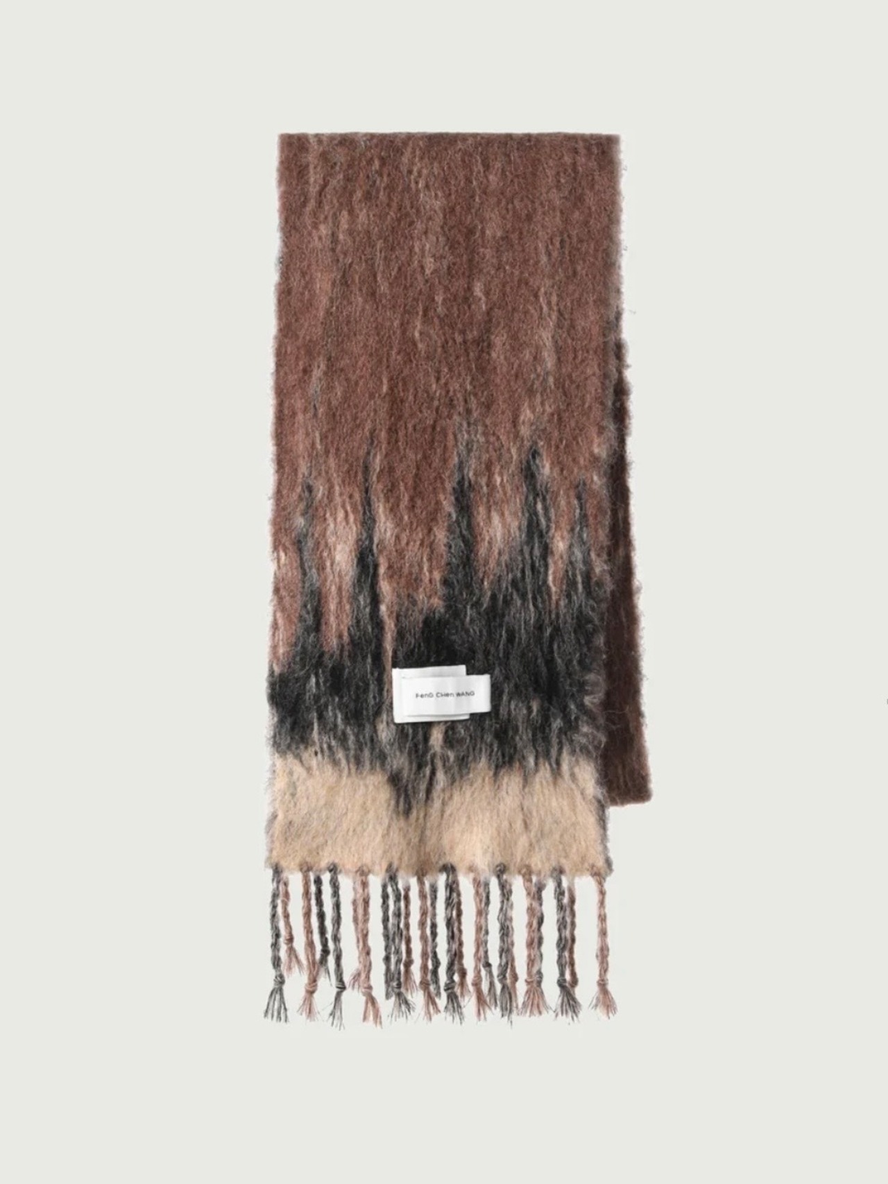 【26AW | WOMEN】Feng Chen Wang フェンチェンワン / マフラー / GRADIENT JACQUARD KNIT SCARF - 13