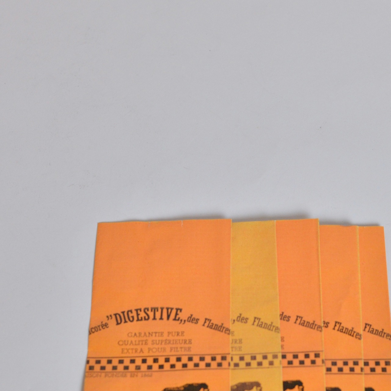 French Paper Bag / フレンチ ペーパー バッグ 【S】〈 ディスプレイ・ペーパーアイテム・フランスアンティーク・アンティーク・ヴィンテージ 〉10793