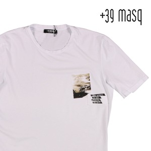 +39 masq（マスク） Uネック半袖Tシャツ T7012 22801