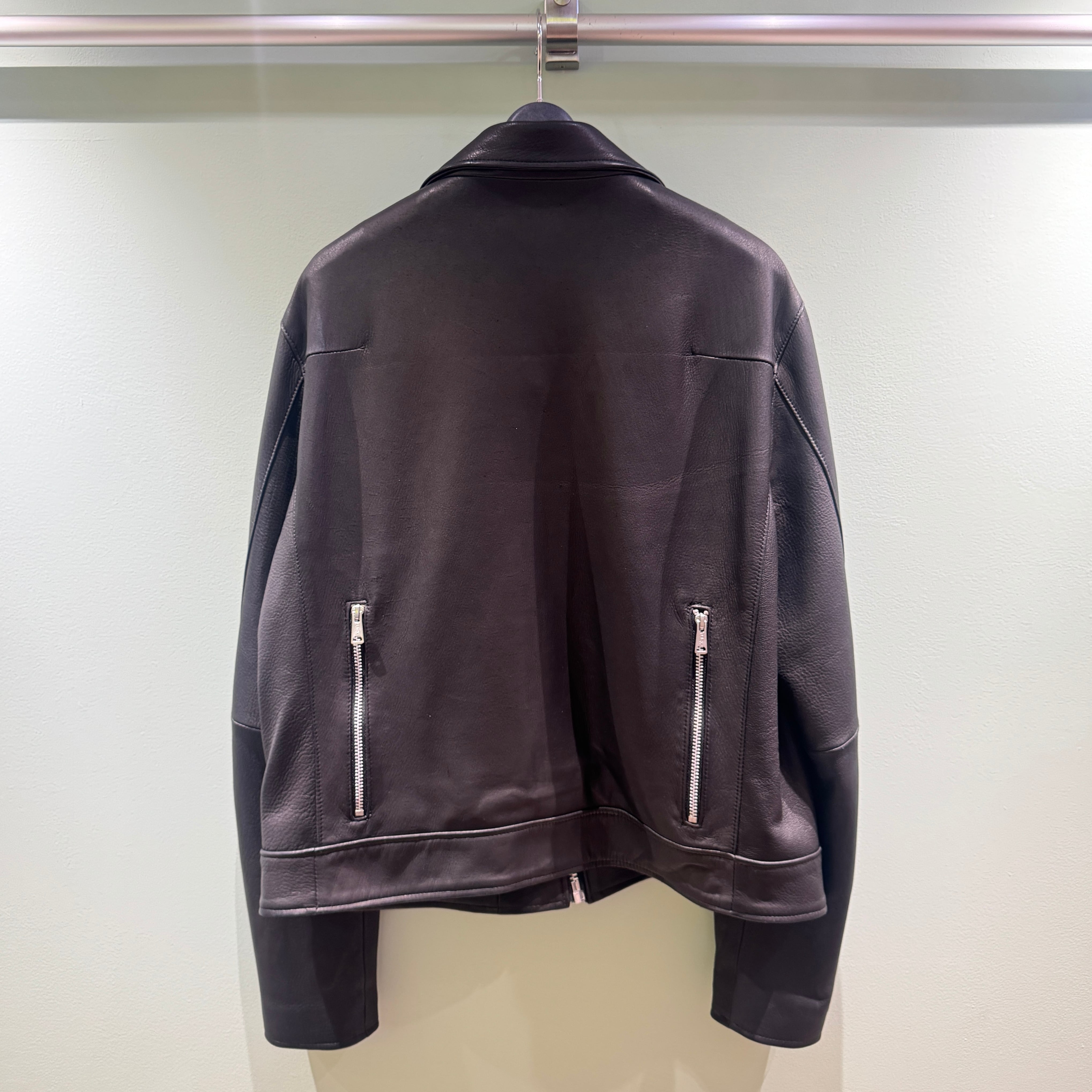 オンライン限定品】AKAN LEATHER ALK003 エゾ鹿革ジャケット