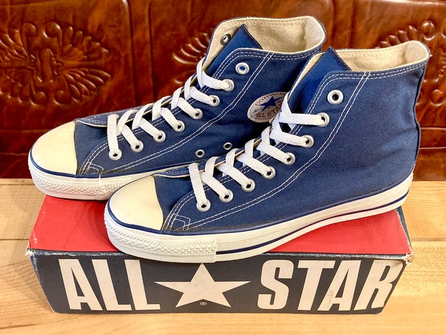 converse（コンバース） ALL STAR Hi （オールスター）ネイビー 8 26.5cm 90sUSA 237