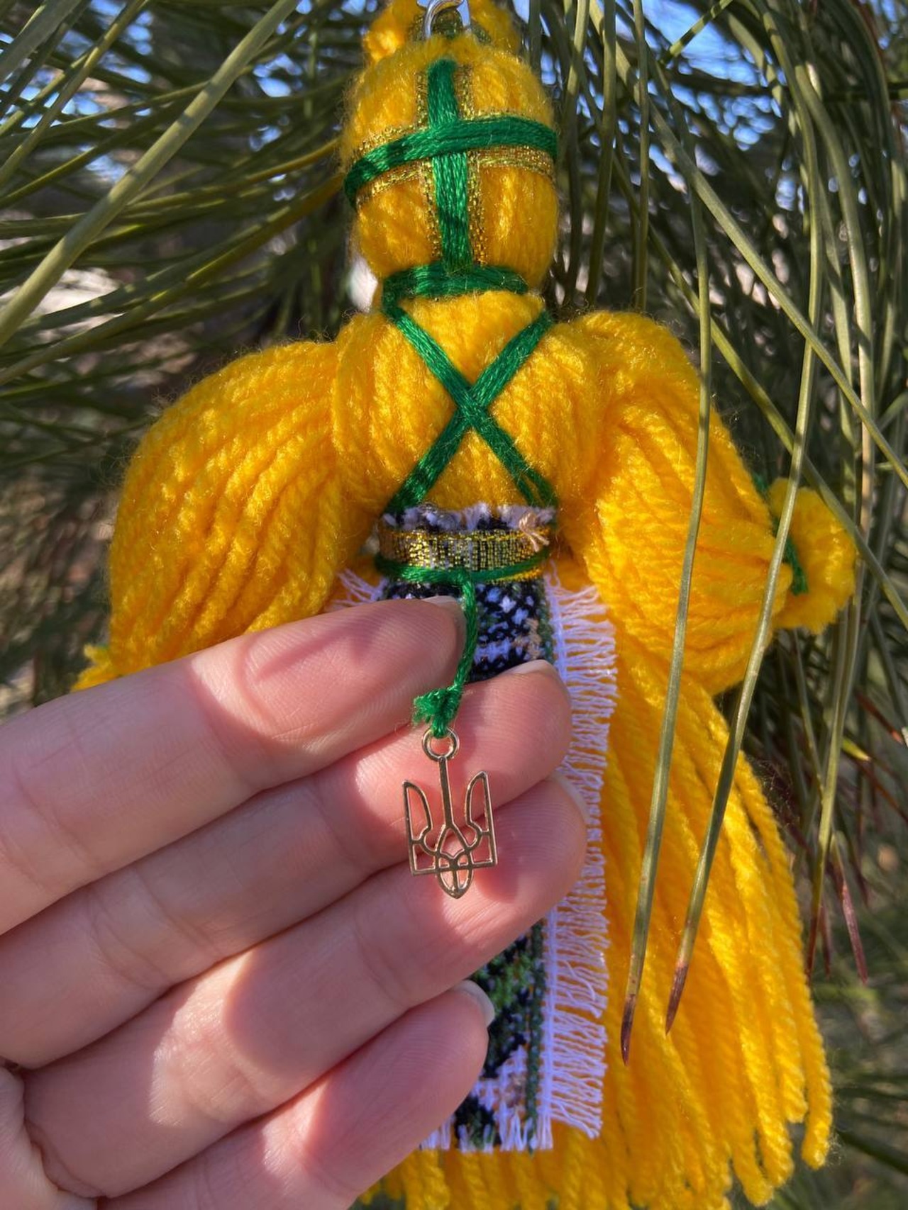 UA.Designer手作りモタンカ（ウクライナの御守り） - 6