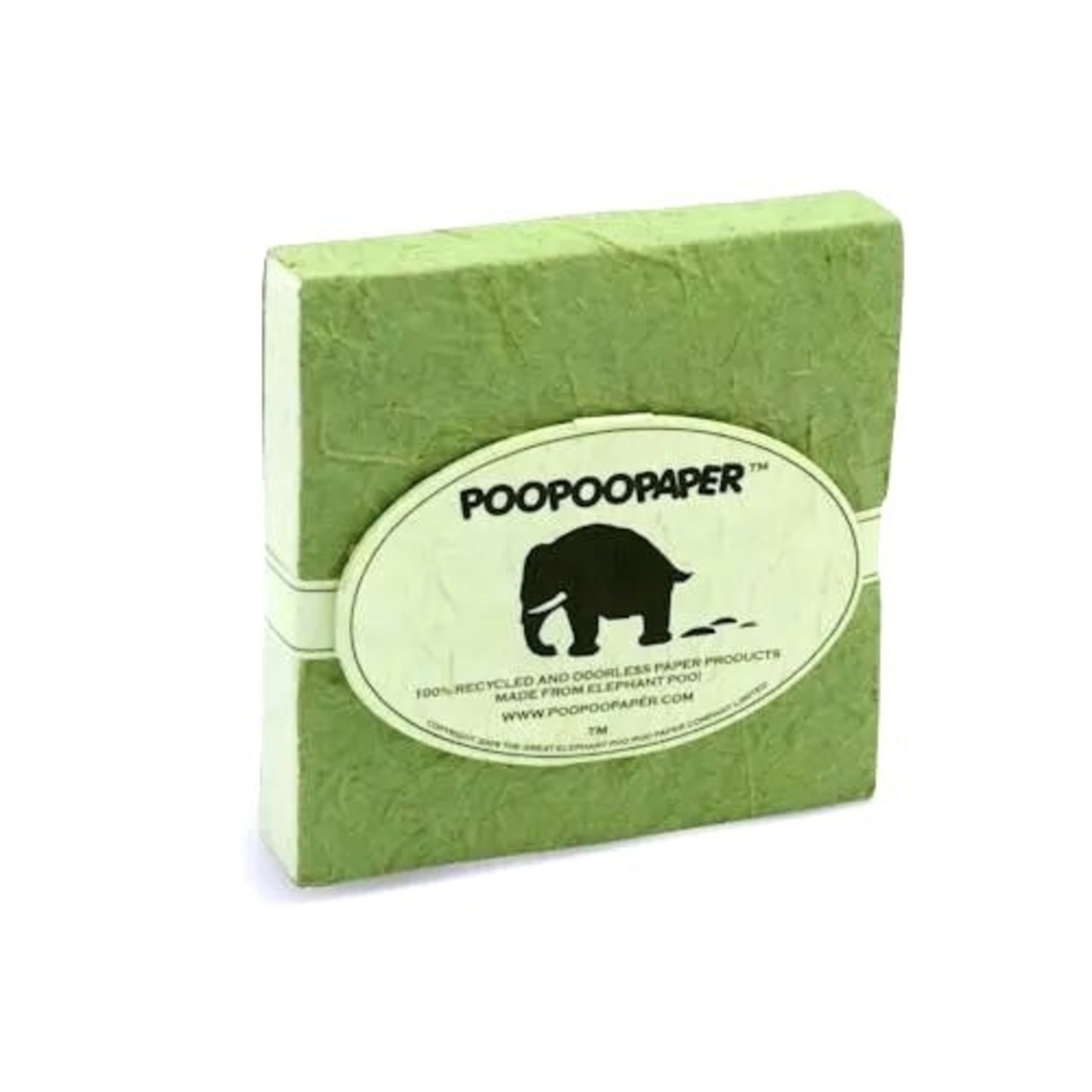 プープーペーパー ゾウのpooからできたエシカルな紙 5色のメモパッド ゾウのうんち エコ サステナブル ハンドメイド ブロックメモ の画像06