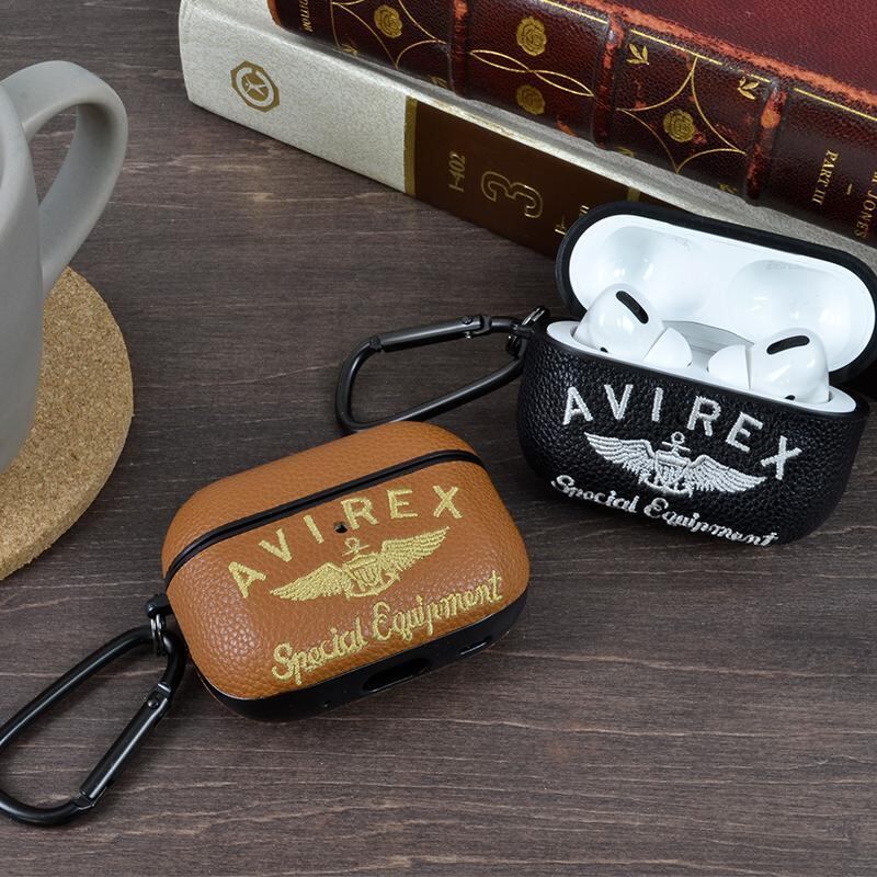 AVIREX AirPodsProケース 「刺繍ロゴ」 | mfactory