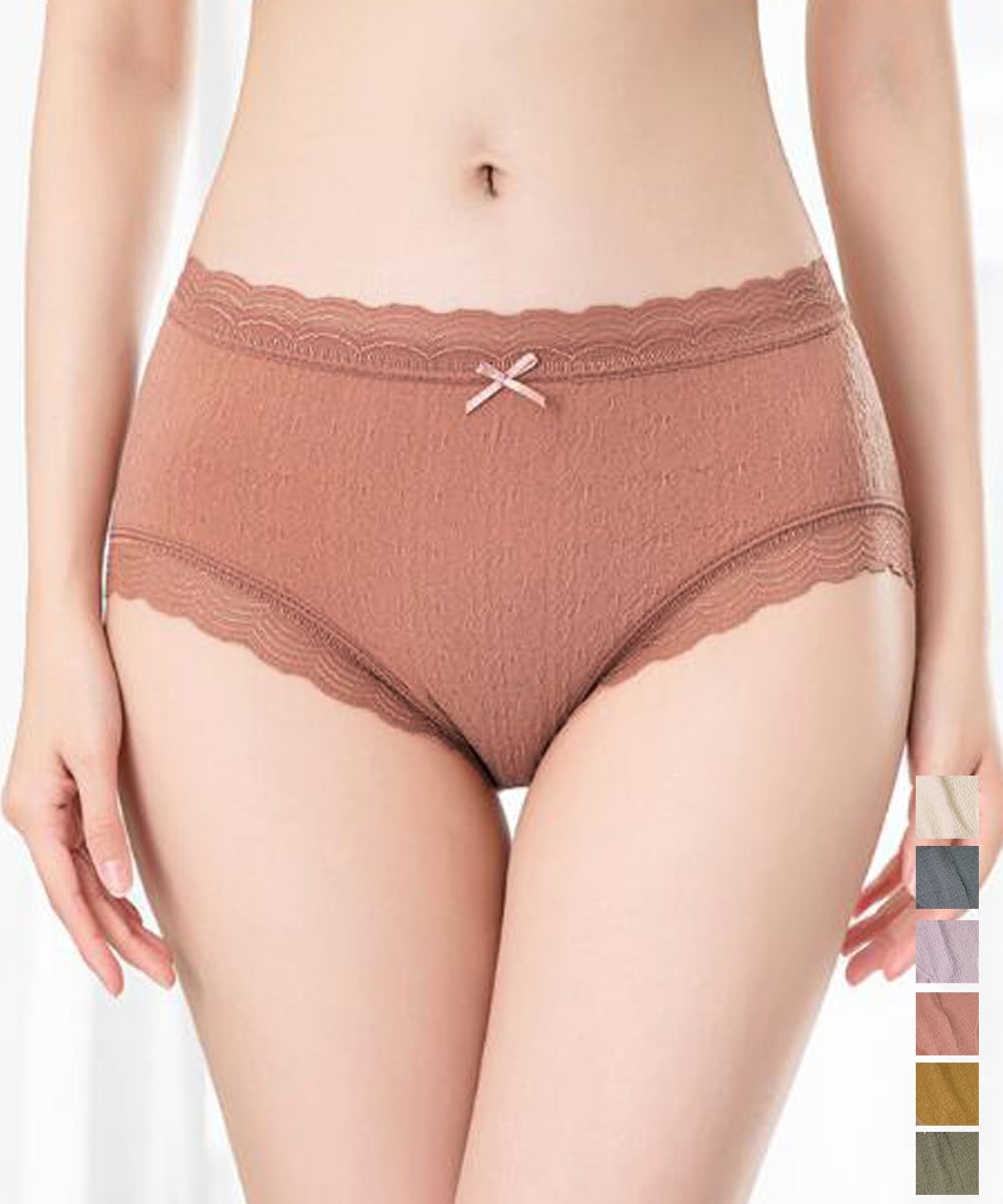 ショーツ リボン付き レディース 美尻