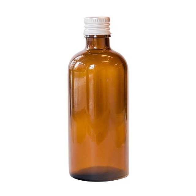 100ml　シルバーキャップ付き遮光瓶