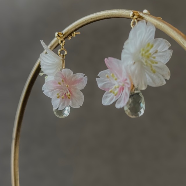 きせきの桜　 耳飾り