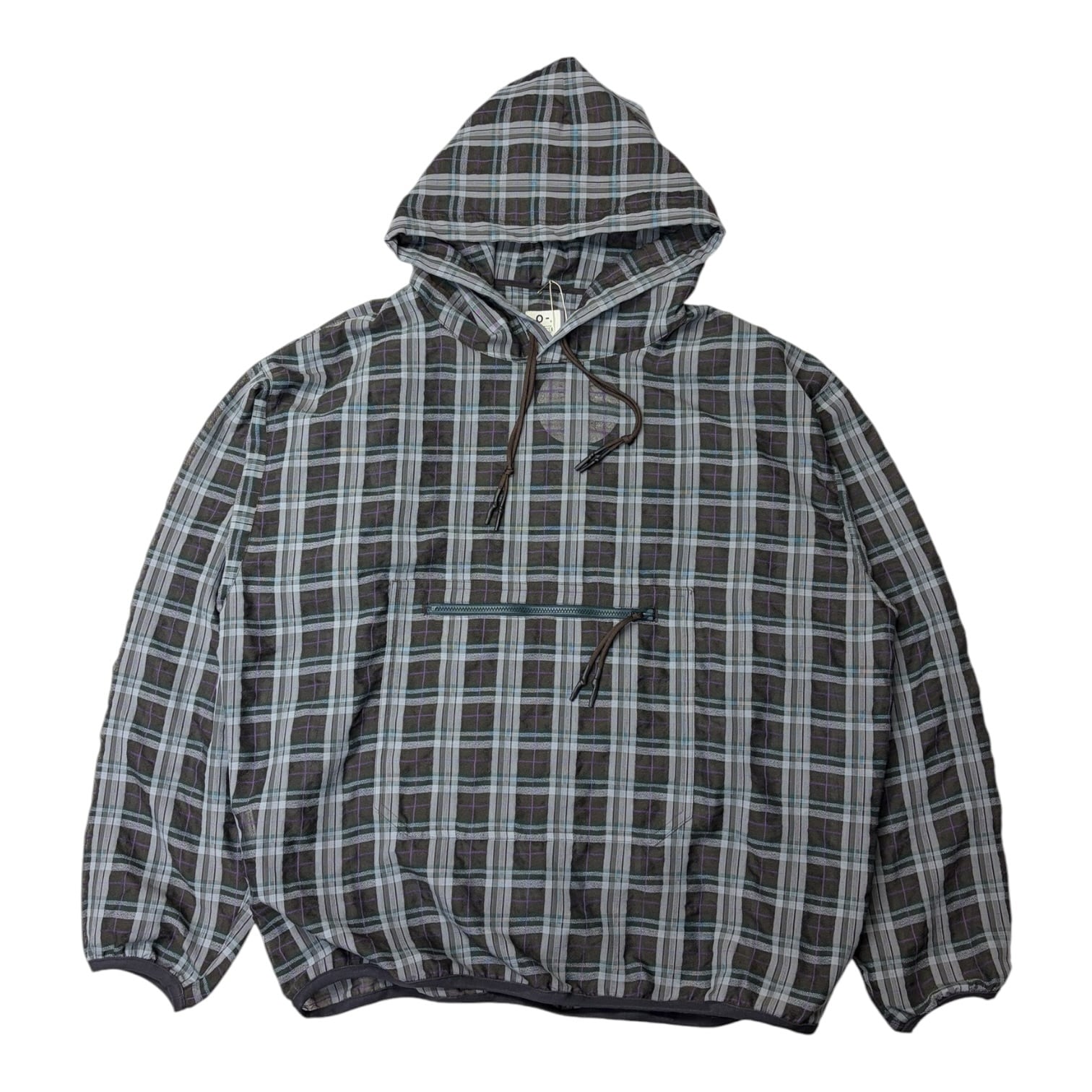 【O-】FANCY PLAID PULLOVER(BROWN PLAID)〈国内送料無料〉