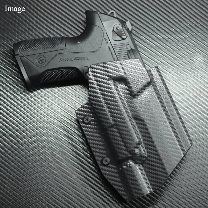 六七五 Sig P230 GBB 専用 カイデックスホルスター 右用 Blackカラー