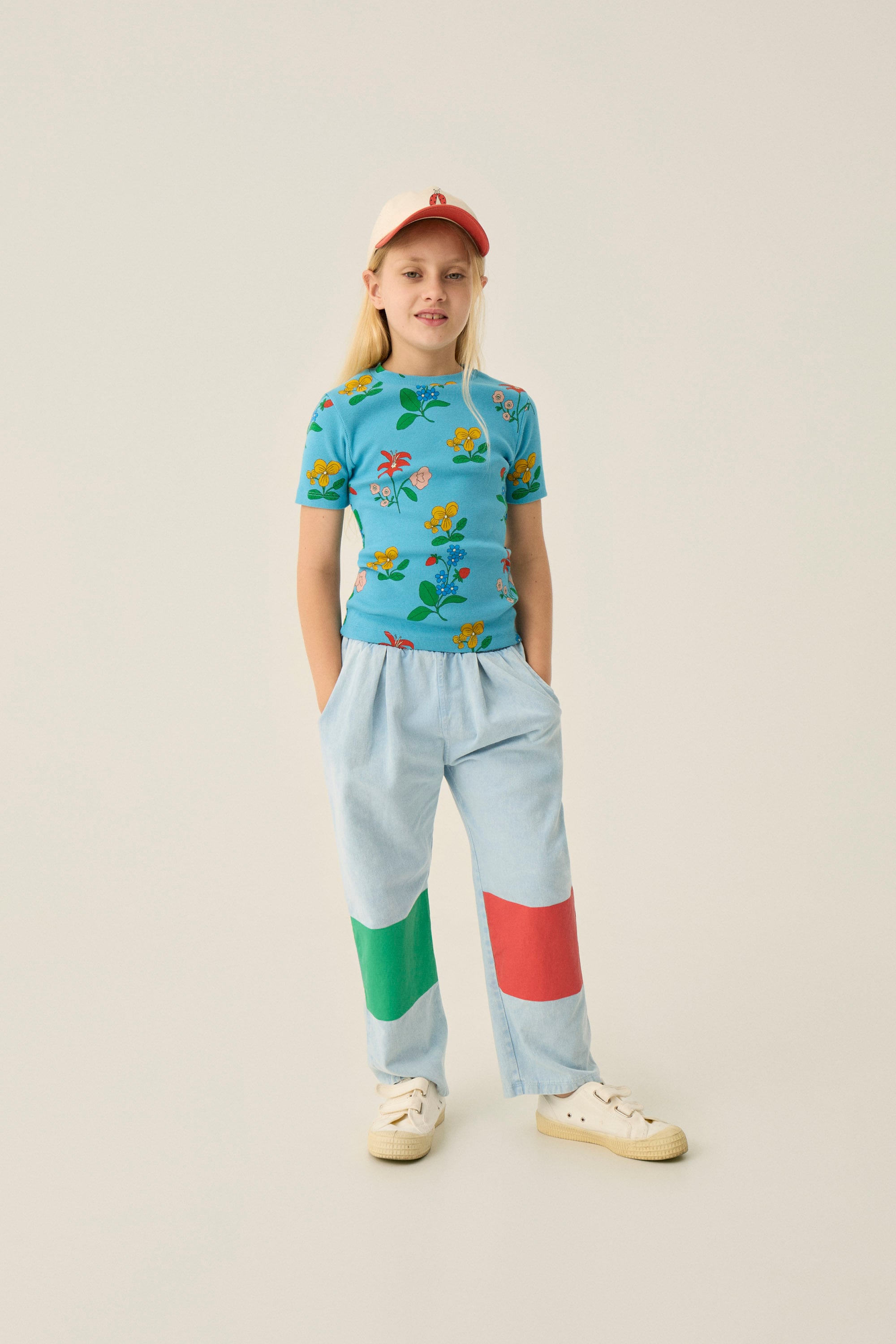 専用House on the hill S/S Tee (Flower) the campamento 26SS 〉 Flowers Allover Tshirt / KIDS | 世界の子供