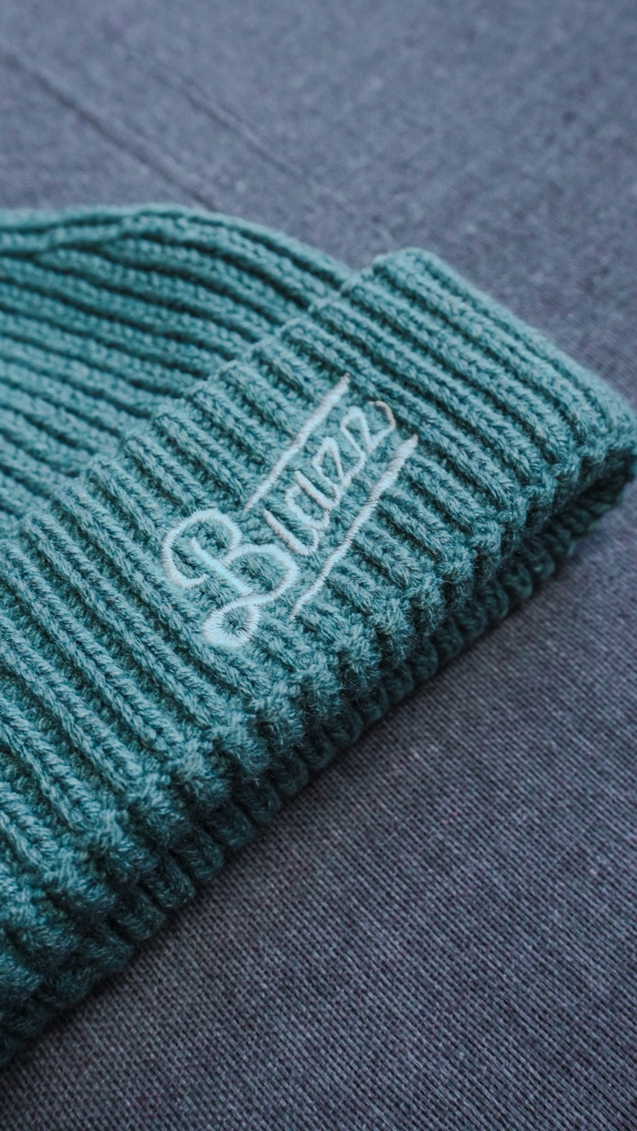 Organic Cotton Beanie [Turquoise]