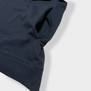 【GAP】アーチロゴ プリント パーカー プルオーバー スウェット フーディー hoodie XXL ビッグサイズ ギャップ 黒 us古着