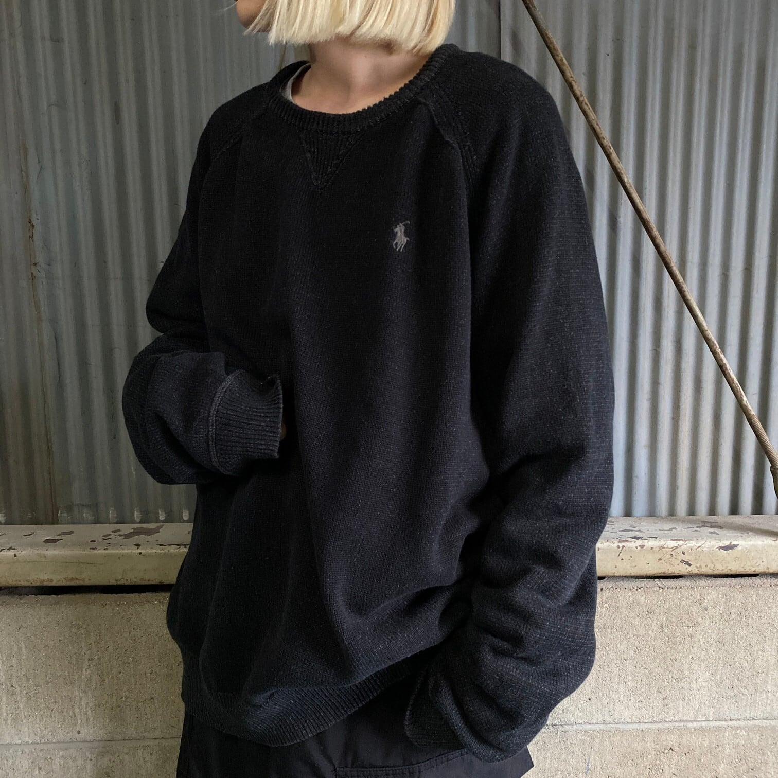 ビッグサイズ Polo Ralph Lauren ポロ ラルフローレン コットンニット  