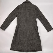 リネン混 BEAUTY & YOUTH ビューティーアンドユース ツイード ダブルコート M/レディース ユナイテッドアローズ
