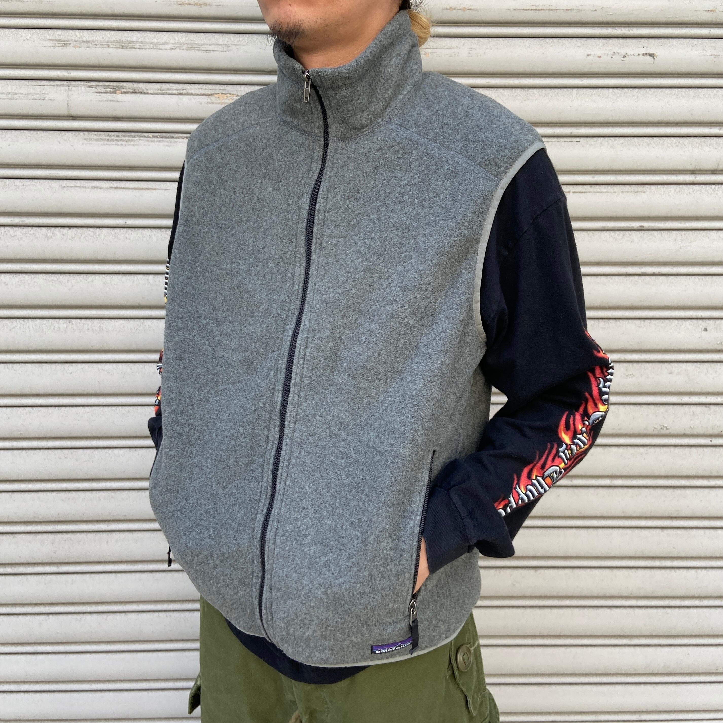 2012年製 patagonia パタゴニア シンチラフリースベスト グレー M