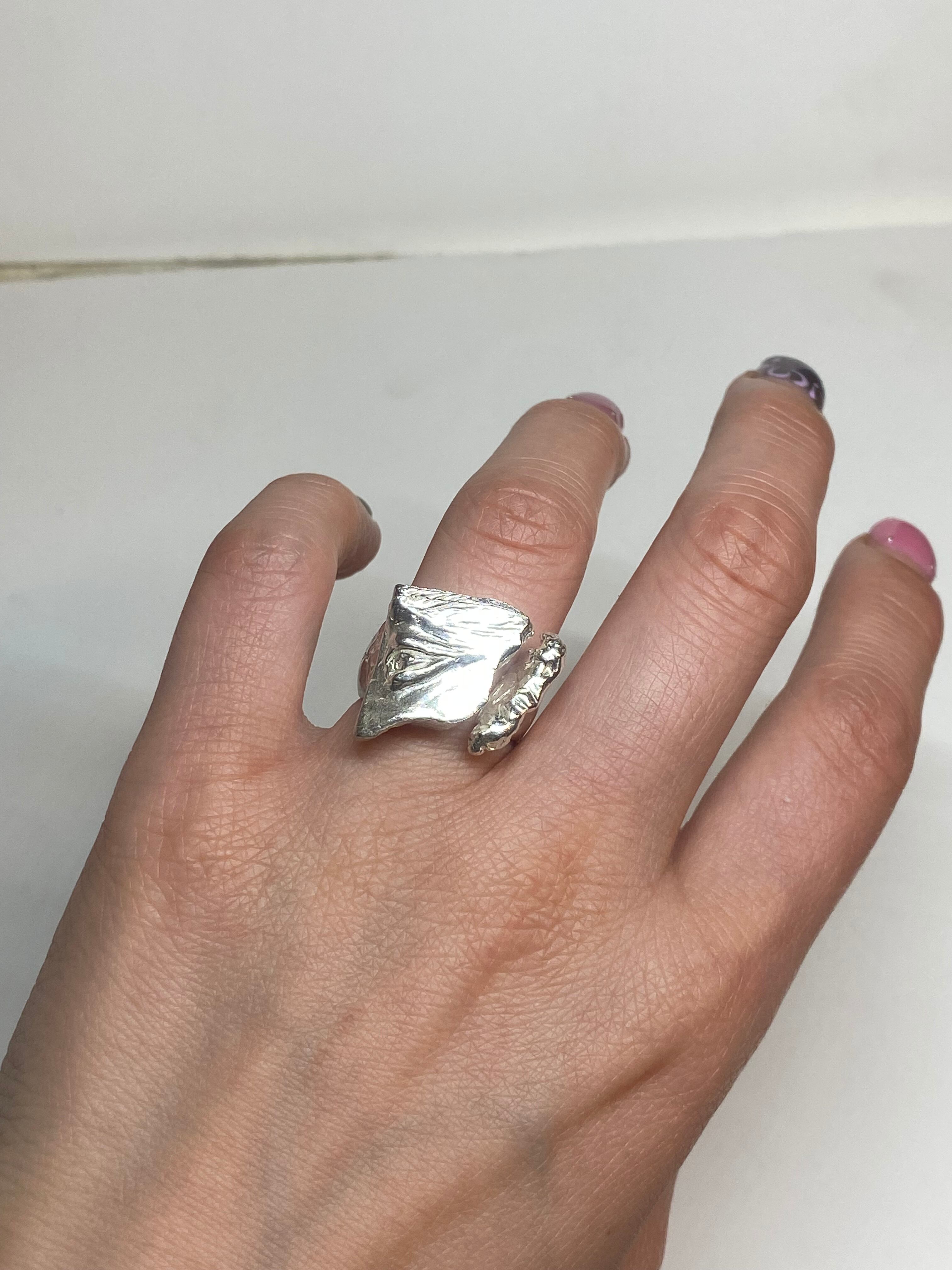 R035] Silver 925 Profile ring | Feifei Xu