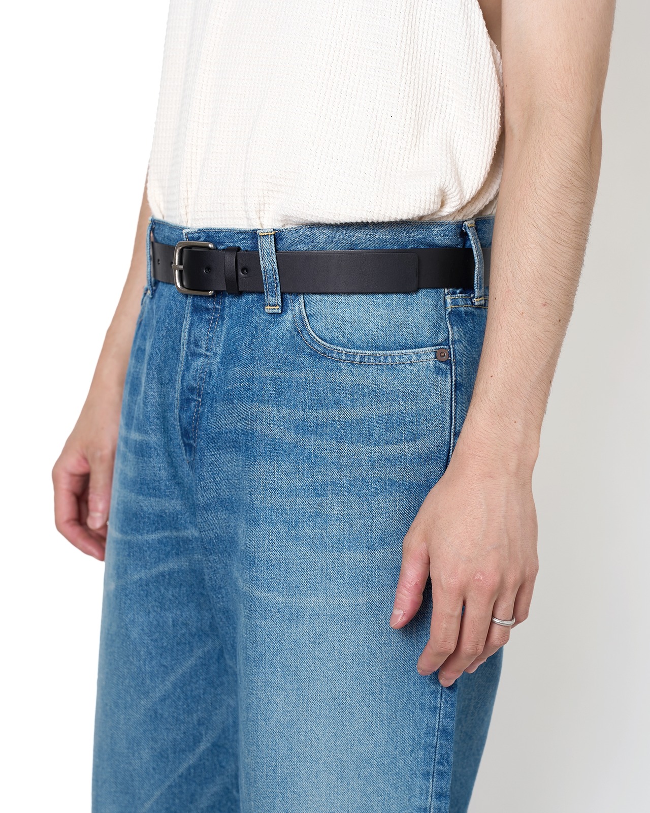 ssstein "RELAX FIT DENIM PANTS〔INDIGO〕"