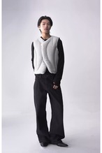 SOUTHFISH French Flare Raw Jeans