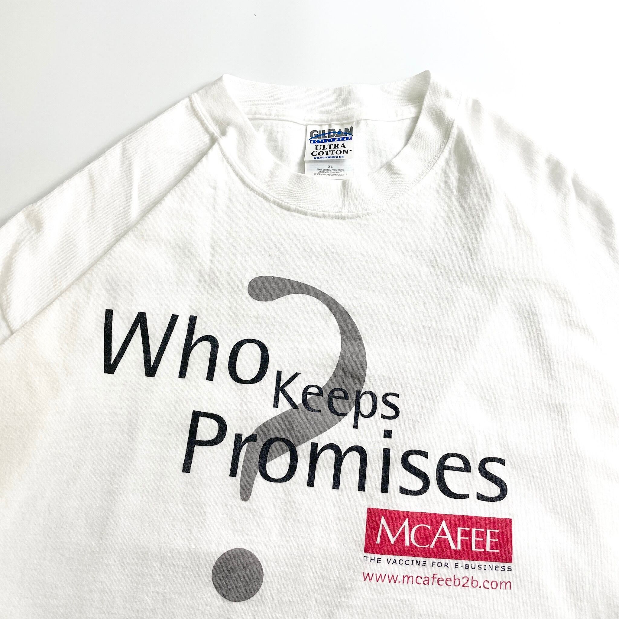 00s McAfee Promo Graphic T-Shirt