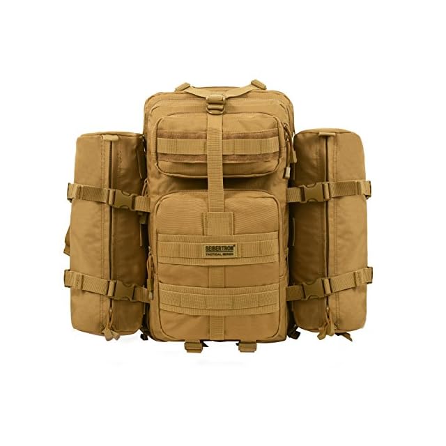サイバトロン バックパック 3Pタクティカル MOLLE 防水 軽量