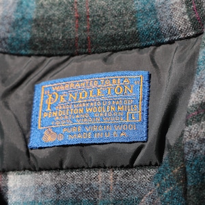 L 70s オンブレ Pendleton Board Shirt ペンドルトン ボードシャツ
