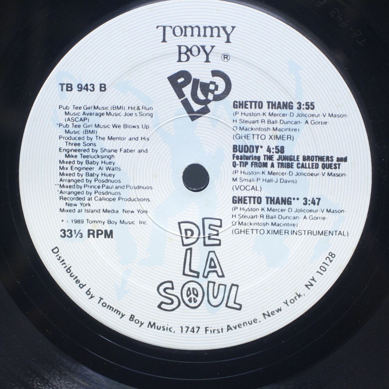 De La Soul / Buddy / Ghetto Thang [TB 943] - 画像2