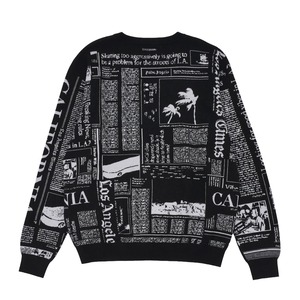 【Palm Angels】PAXLATIMES_ NEWS SWEATER