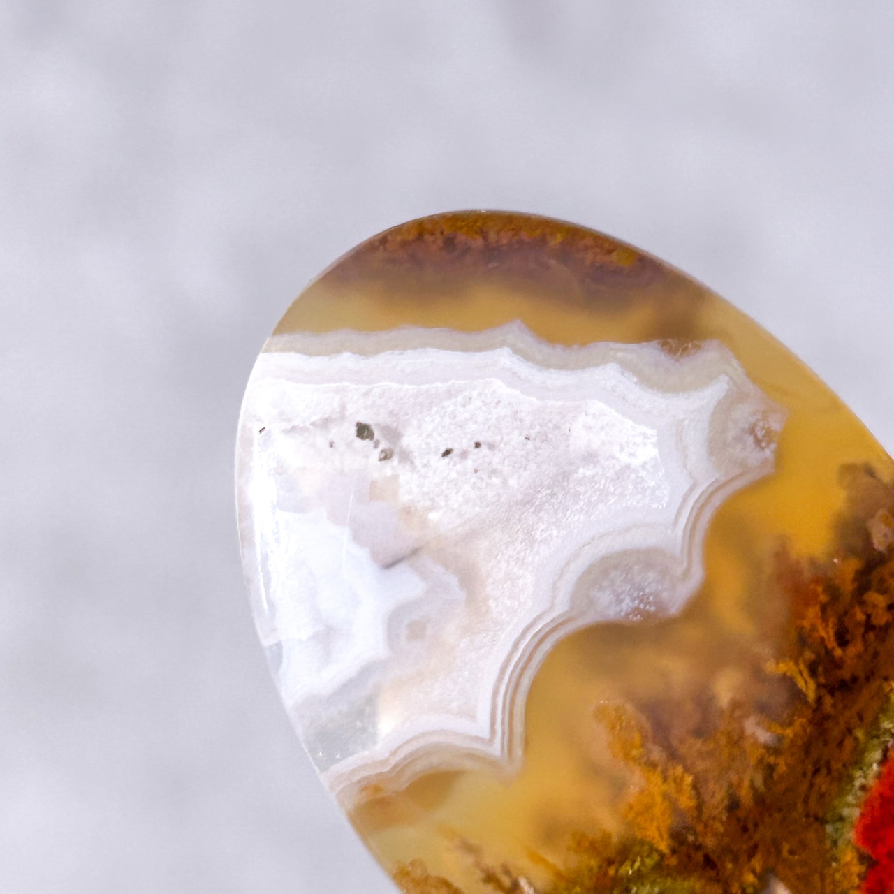 シーニックモスアゲート カボション * Scenic Moss Agate * 天然石