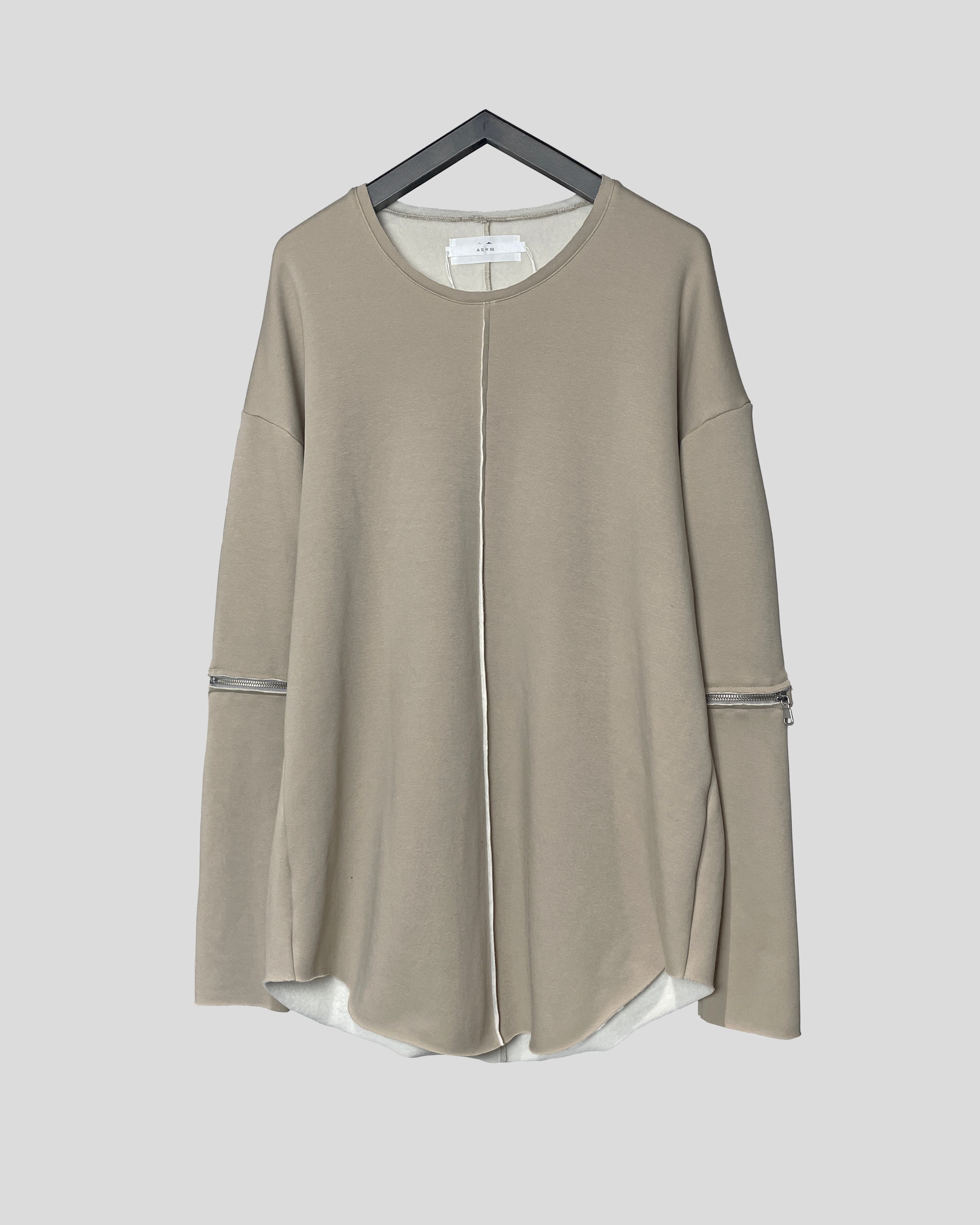 ASKYY / DETACHABLE SLEEVE LINER PULLOVER / MOUTON | ASKYY TOKYO 