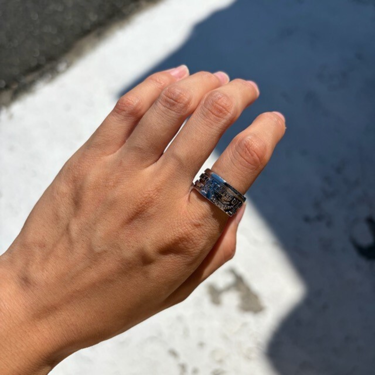 TOPANGA Jewelry United one dollar ring 　リング　指輪　Ring　Silver　America