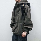 【AT1210】Big Silhouette Overall G