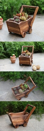 プランター　木製プランターカバー　プランターカバー　木製　カバー　カバー　ガーデン　花　人気　かわいい　サボテンプランター