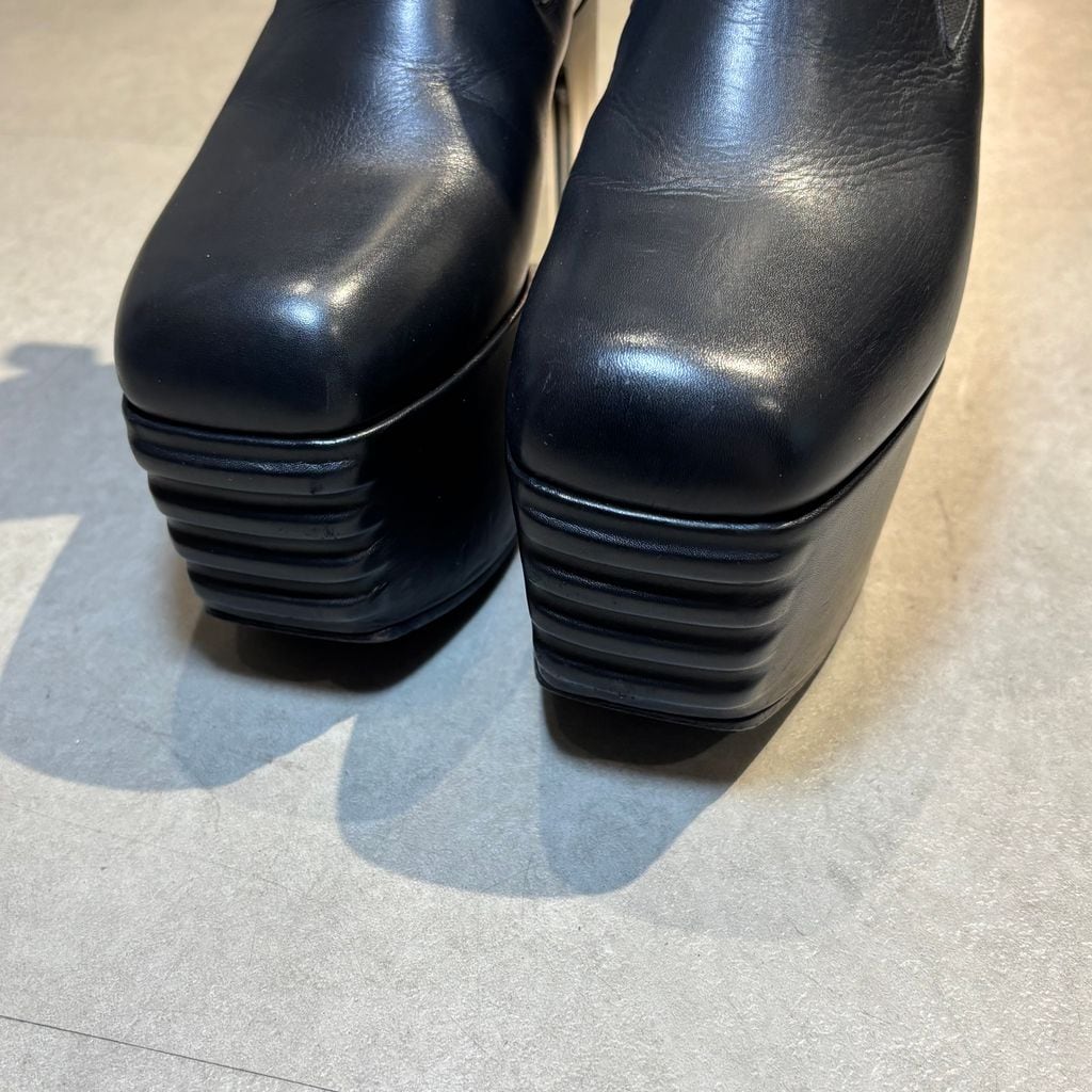 Rick owens キスブーツ Rick Owens リックオウエンス Minimal Grilled Kiss Boots キスブーツ