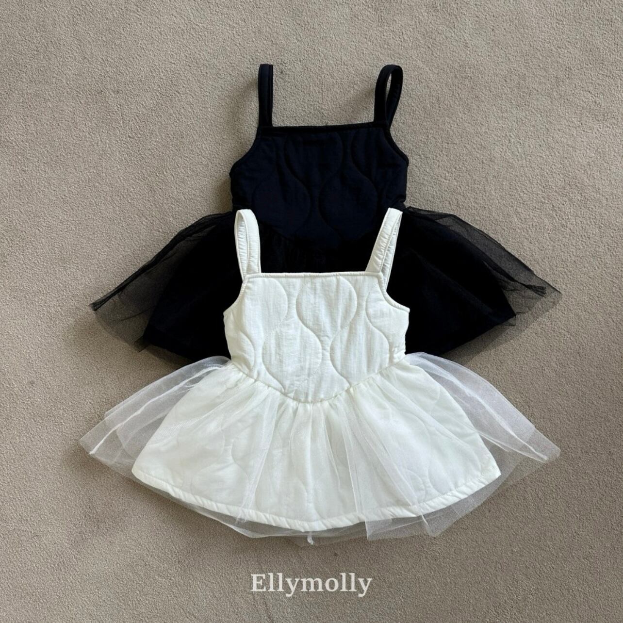 《予約》ellymolly ¨ quilted shasha dress