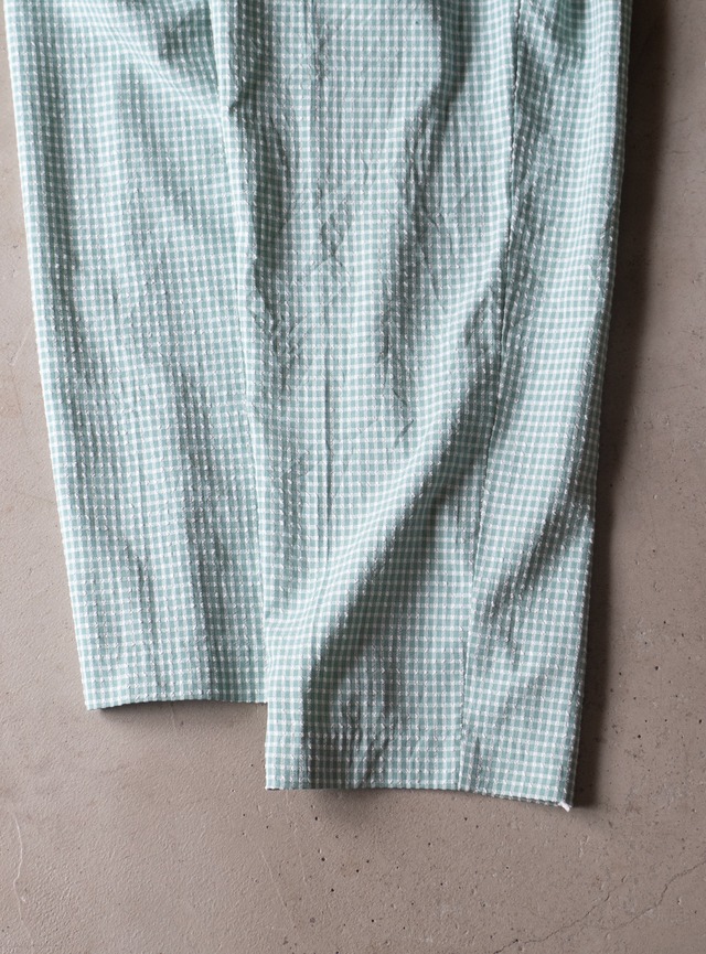 "Draper's & Damon's" 1980s Gingham easy pants